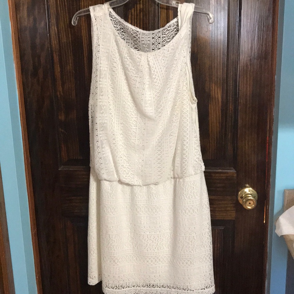 White dress
